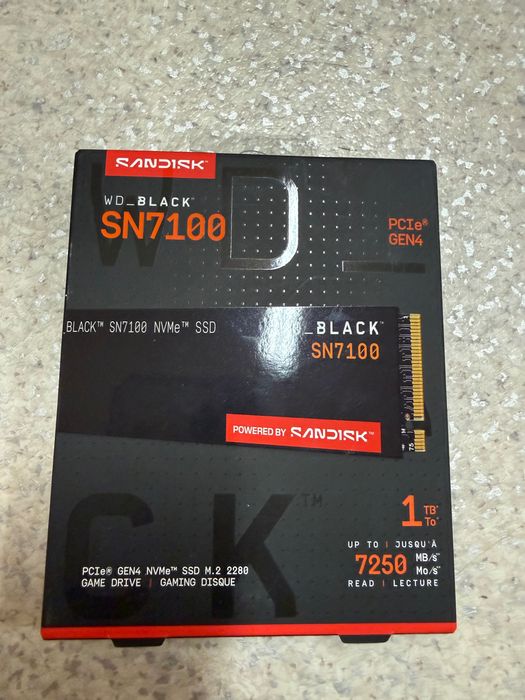 Nowy SSD Dysk 1Tb WD sn7100 (7250MBs) ultraszybki