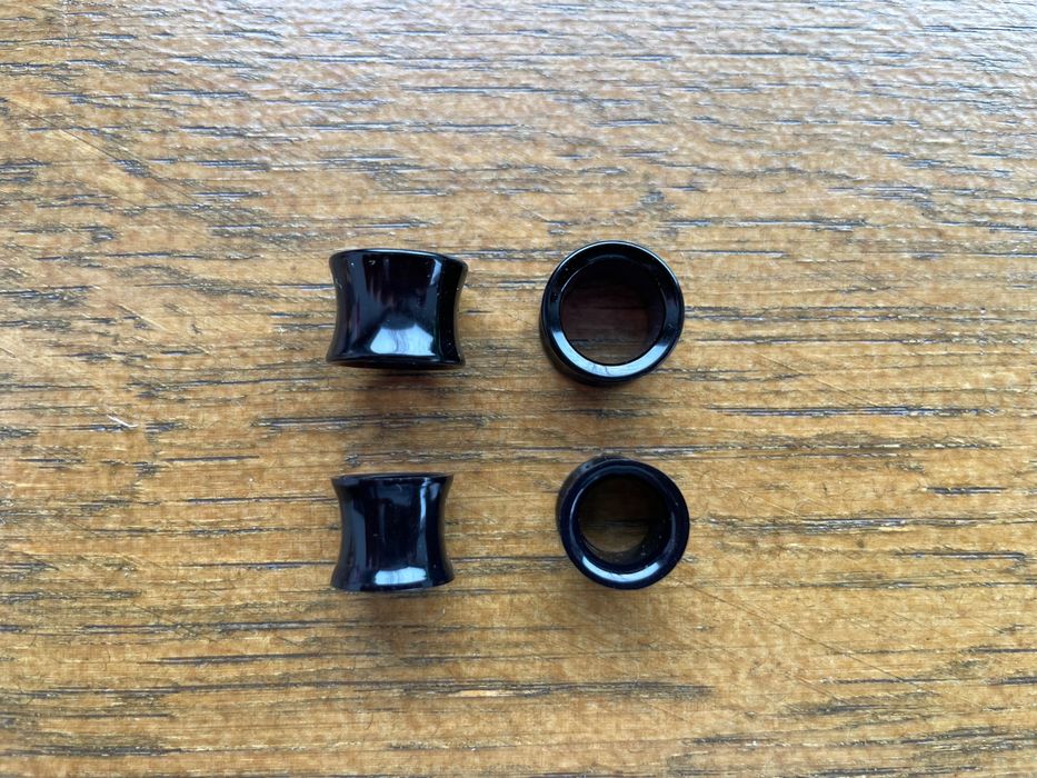 Akrylowy tunel do ucha 12mm, 10mm