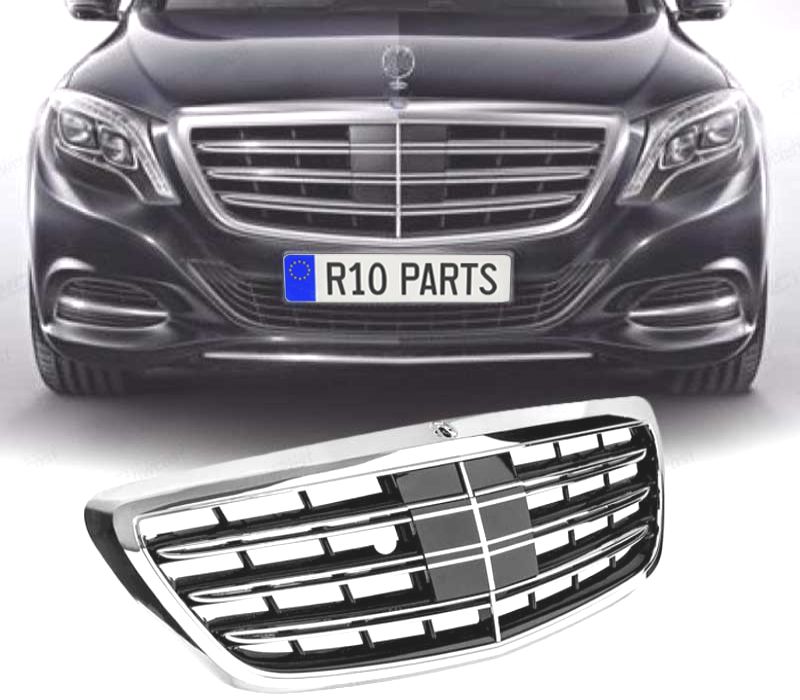GRELHA FRONTAL MERCEDES CLASE S W222 14- COM RADAR