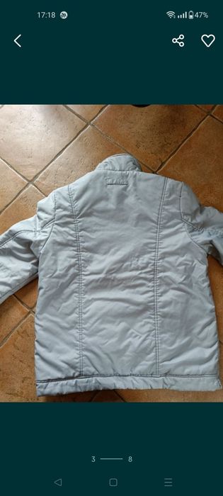 Kurtka zimowa ocieplana polarem , rozmiar 42