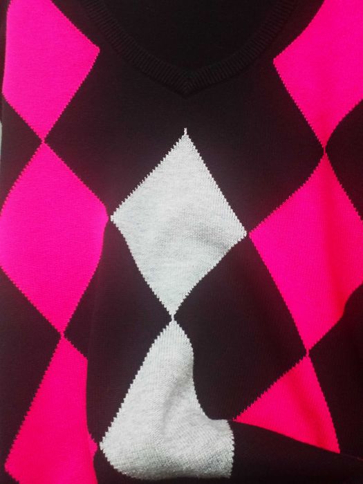 Sweter w romby H&M 38.