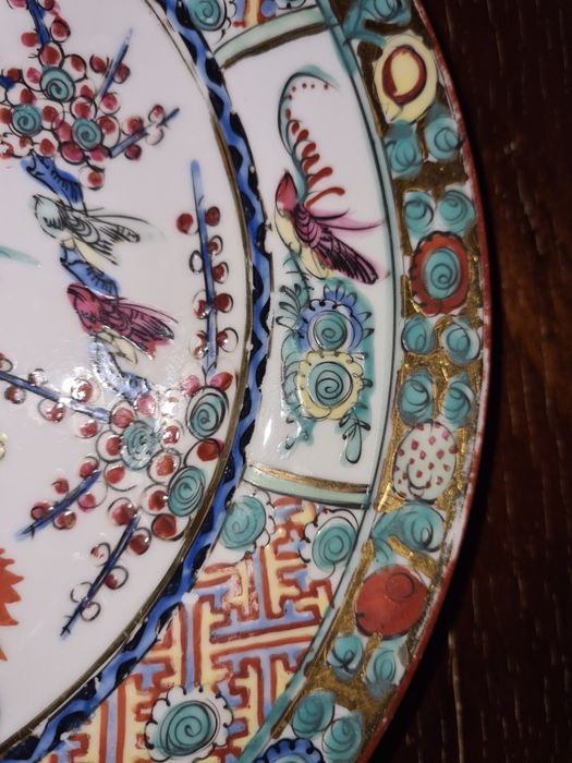 Prato  e chávenas Macau "Galos"