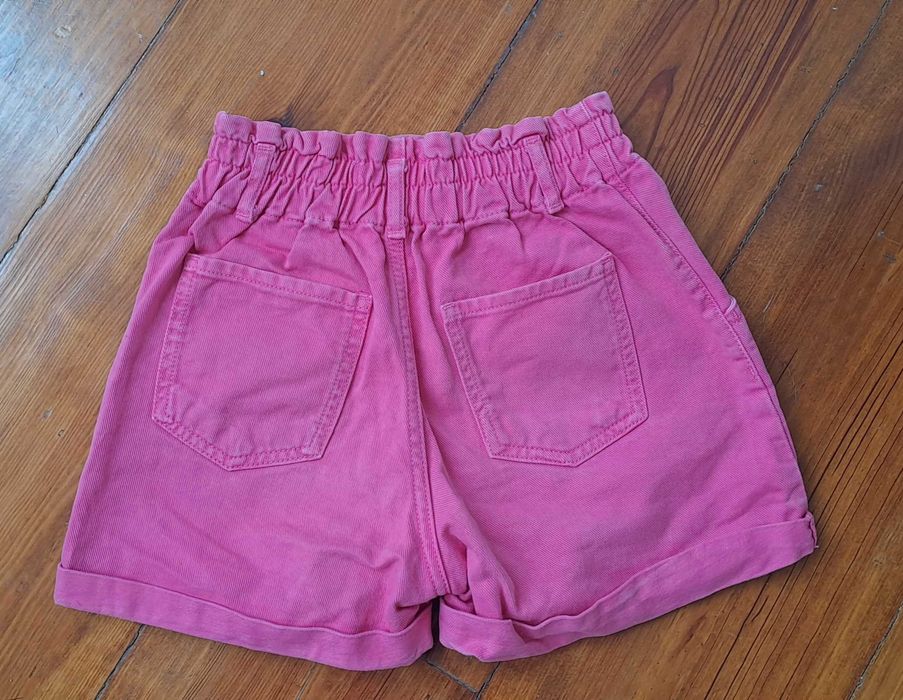 Calções rosa Zara 10 anos