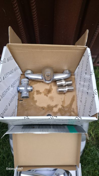 Знижка!! Змішувач з сифоном у ванну  Mediano Німеччина