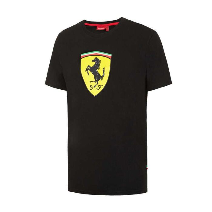 T-shirt FERRARI Oficial Preta XL