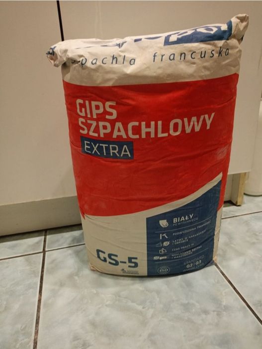Gips Szpachlowy biały Extra GS-5 FRANSPOL