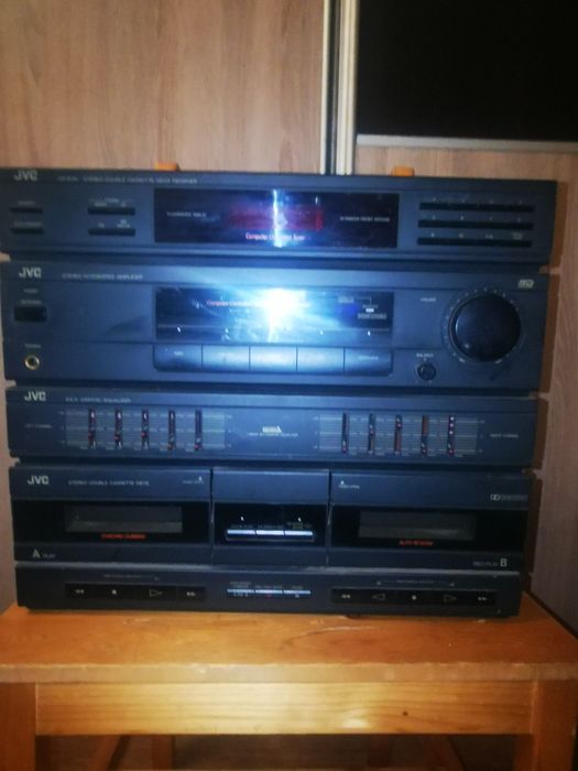 SPRZEDAM wieża stereofoniczna marki JVC (model DR-E34L /