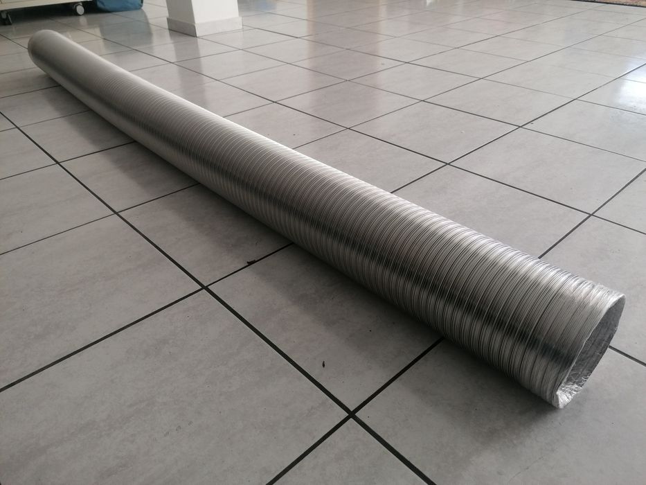 Tubo flexível em inox