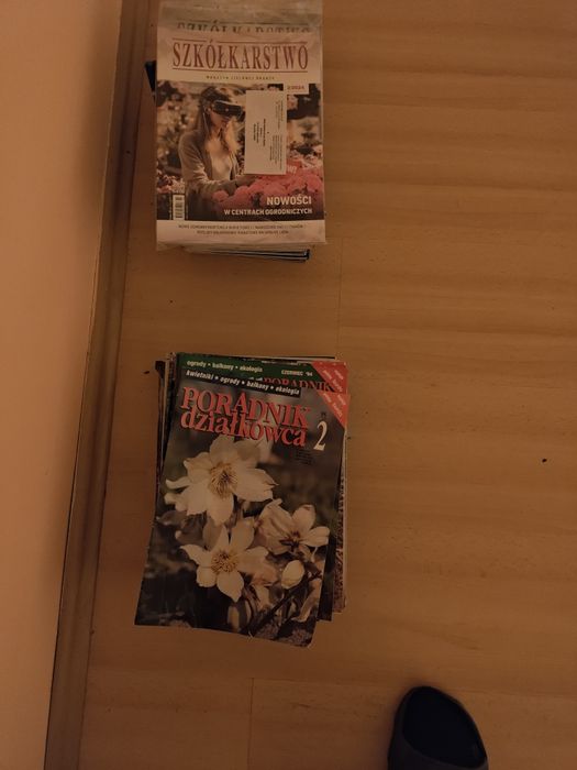 Działkowiec i inne ogrodnicze czasopisma ponad  200szt.