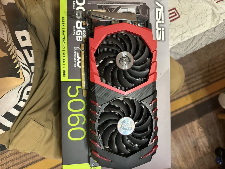Відеокарта MSI GeForce GTX 1060 Gaming X з 6GB