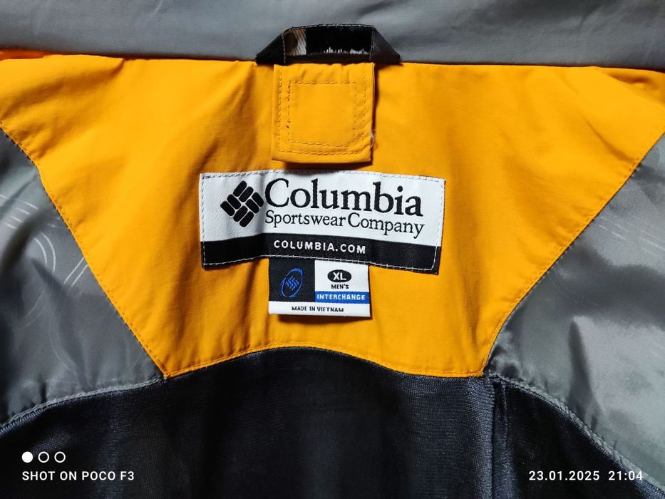 Куртка зимова чоловіча для зимового відпочинку Columbia omni-techa