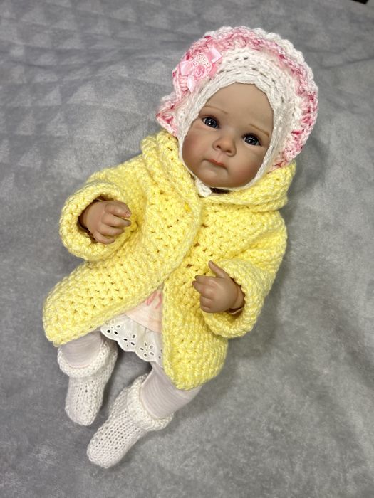 Вінілова лялька кукла Реборн 47 см