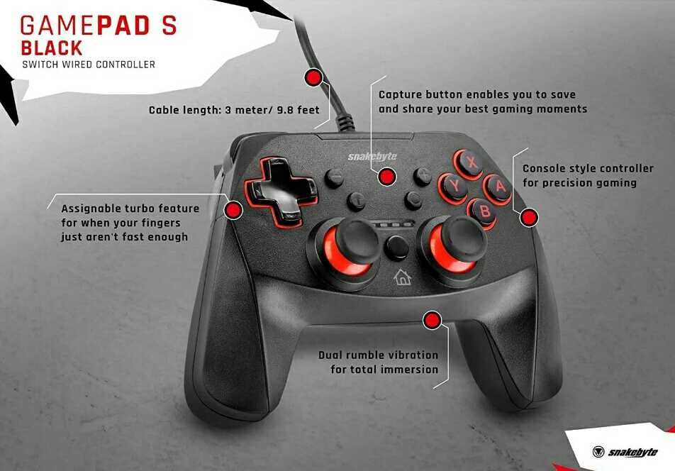 Проводной Game Pad Snakebyte ,Джостик PlayStation