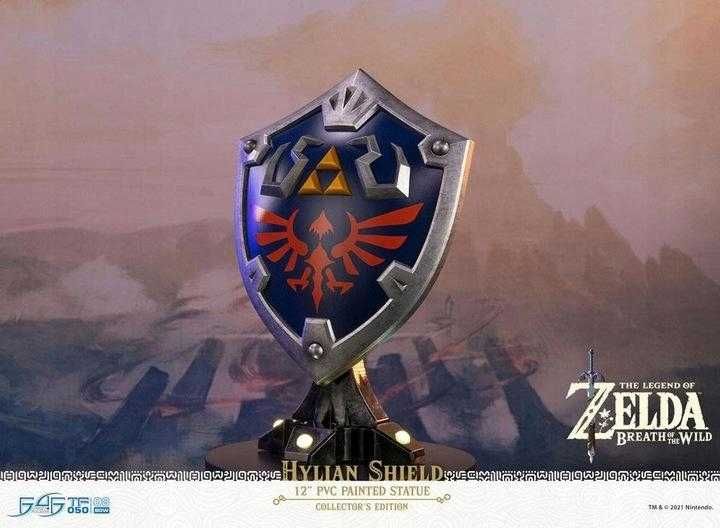 Figurka LEGEND OF ZELDA Tarcza Hylian Kolekcjonerska Nowa Poznań