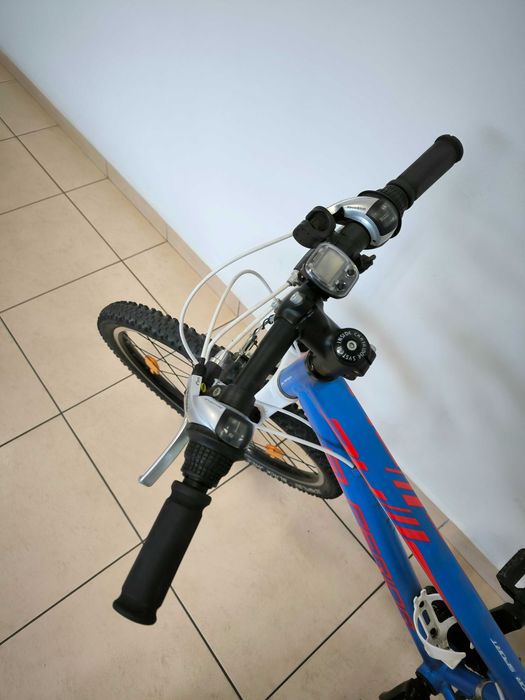 Rower Superior Racer dla dziecka 6-11 lat / przerzutki /ALU/stopka BDB