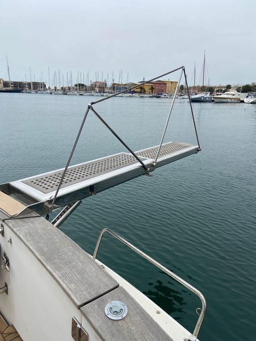 OPACMARE - Passarela hidráulica, extensível 2,50 metros.