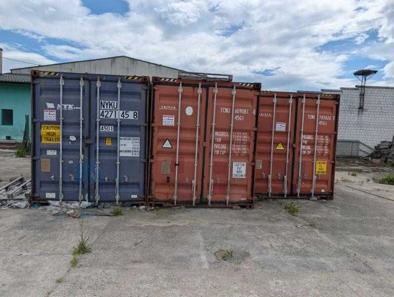 Kontener morski 40HC / kontenery
