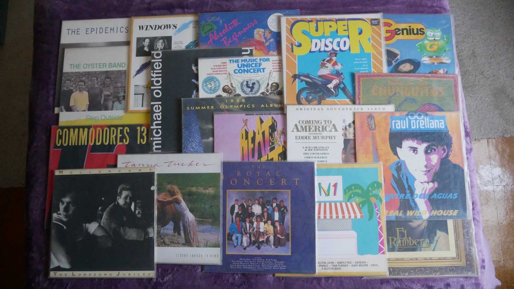 VINIL – LP´S / Grande Parte NOVOS – e SINGLES