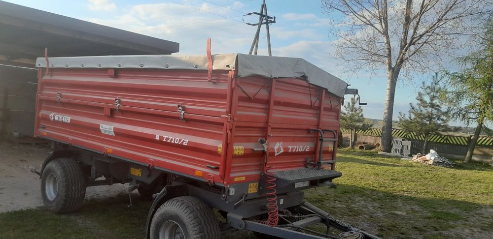 Przyczepa 8t Metal Fach 710/2
