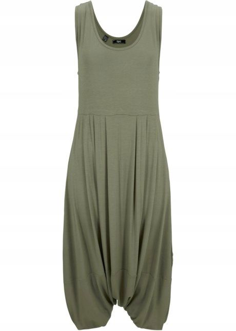 B.P.C kombinezon dżersejowy khaki haremki ^52/54