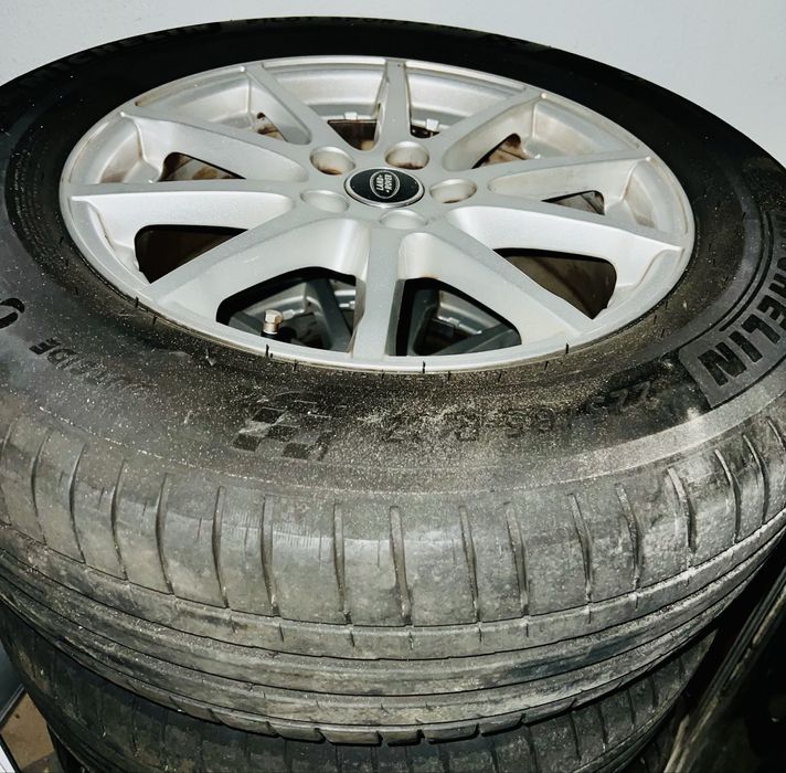 Jantes 17 range rover evoque 5x108 originais com pneus