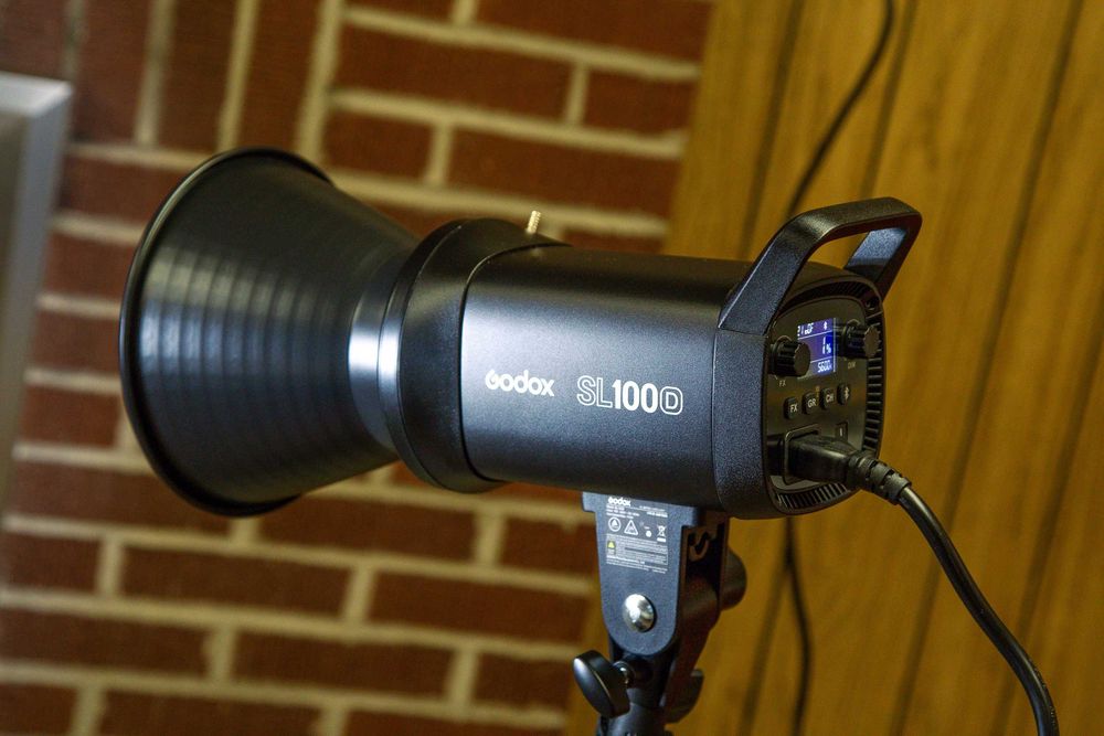 Набір постійного світла Godox SL100D + SL60IID + софтбокс + стріпбокс