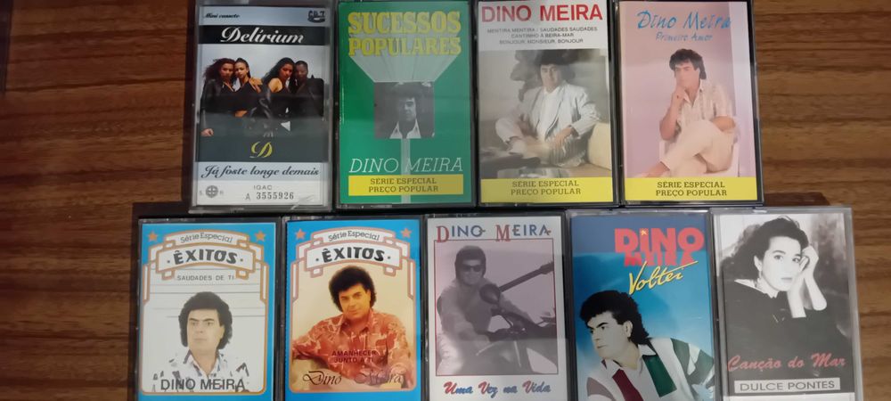 Cassetes Música Portuguesa Letra D.