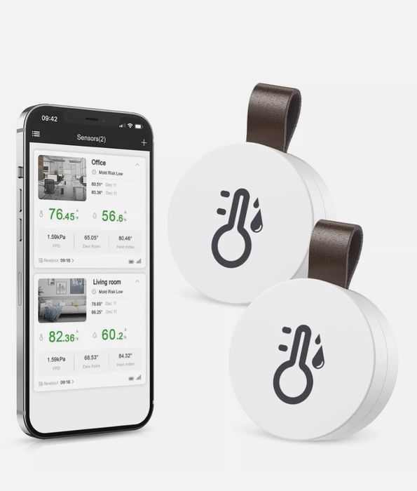 Бездротовий термометр-гігрометр