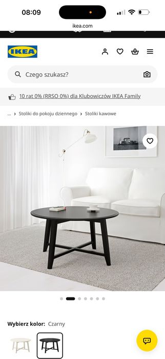 Stolik kawowy KRAGSTA ikea