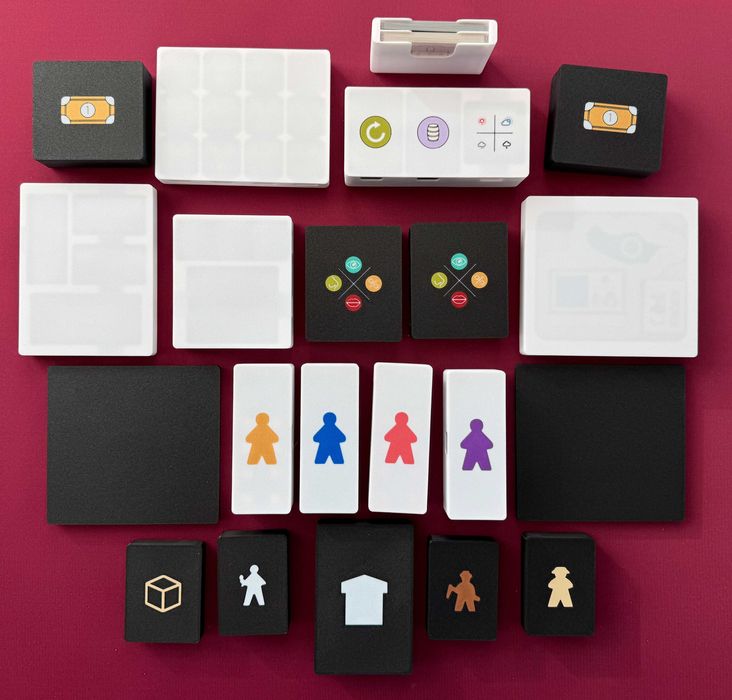 Insert do gry planszowej Vinhos Kickstarter Bundle + Expansion Bundle