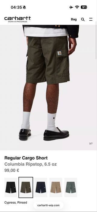 Карго шорти Carhartt Regular Cargo Short W33
