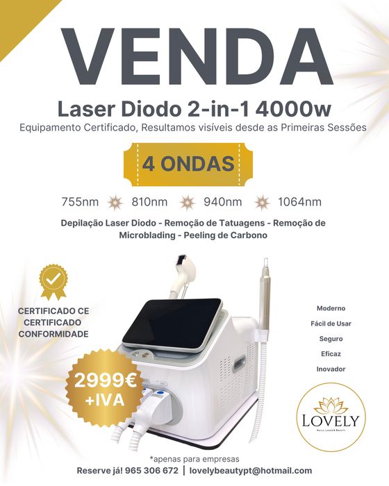 Equipamentos de Estética Avançada - Última Geração - PARA EMPRESAS