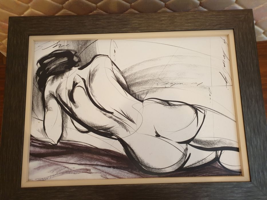 Quadro com moldura