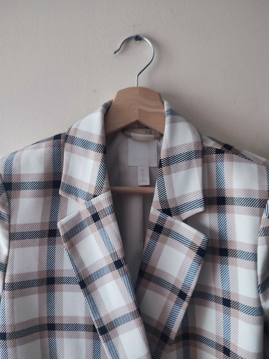 Marynarka w kratkę H&M
