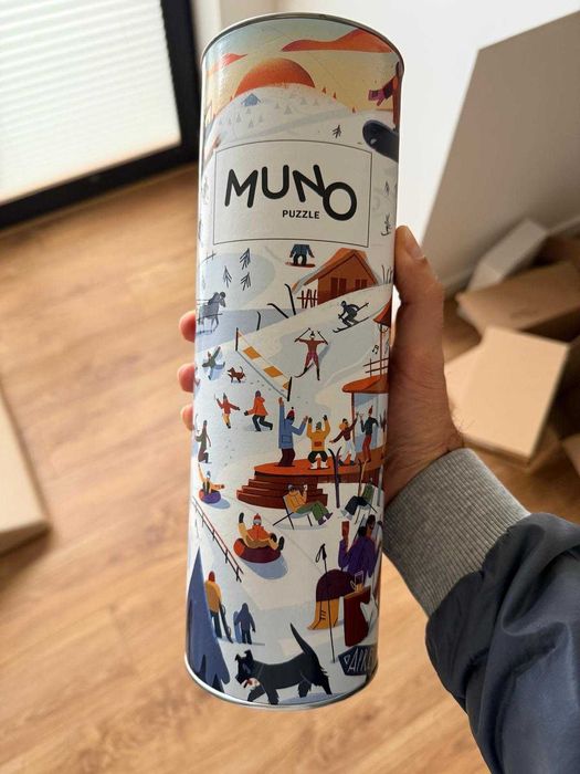 Puzzle Muno 1000 elementów - Apres-Ski