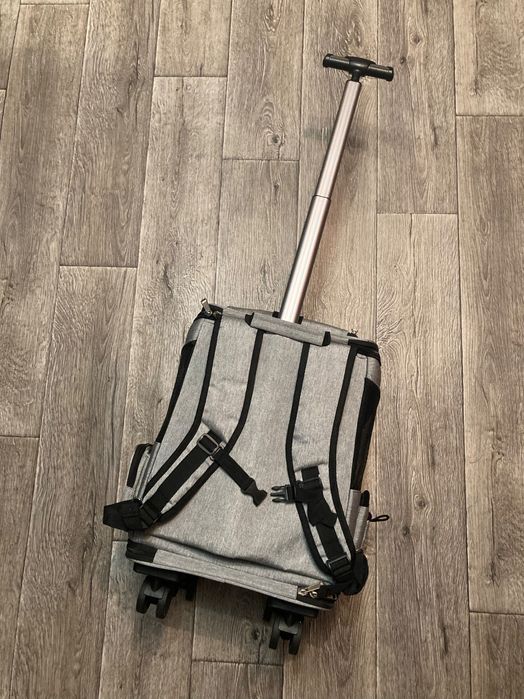 Новая переноска на колёсах для собак