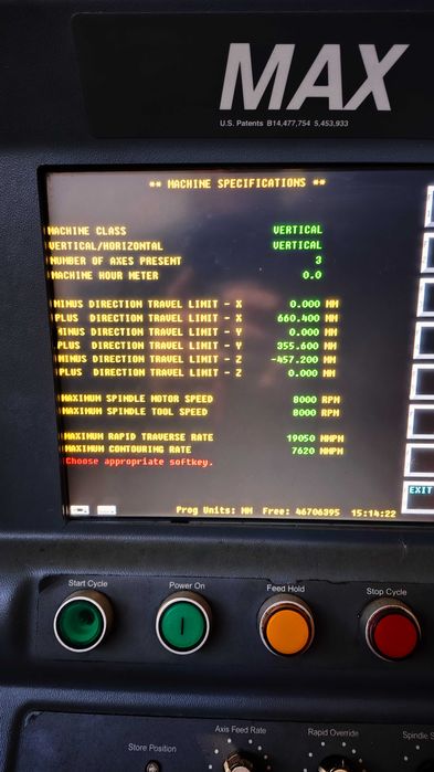 Frezarka CNC Hurco VM1