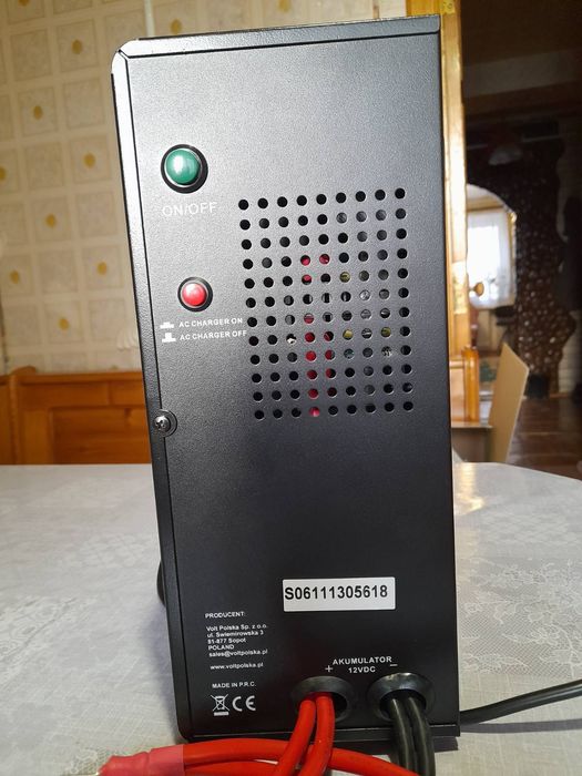 ДБЖ Volt Polska Sinus Pro 1000W (12V, 20A)
Volt Polska Sinus Pro 1000W