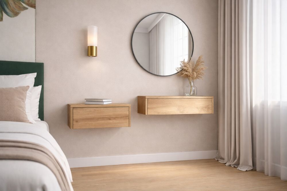 Półka szuflada podwieszana toaletka