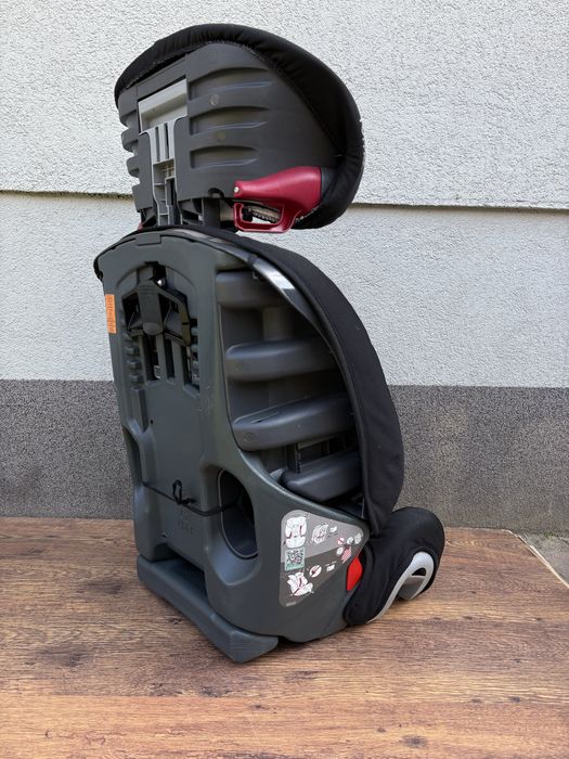 Britax Evolva 123 w Pasy Samochodowe CZARNY Fotelik Dla Dziecka