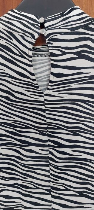 Bluzka zebra biało czarna Orsay r. S, 36