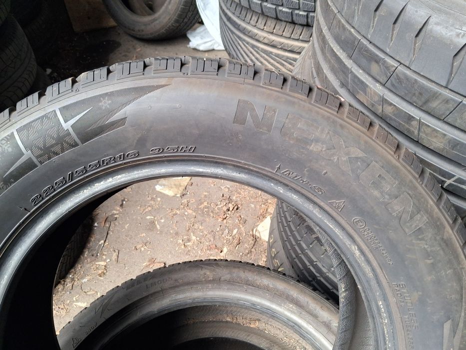 распаровка шины б/у 225/55 R16 Nexen WIN GUARD SNOW G-3
