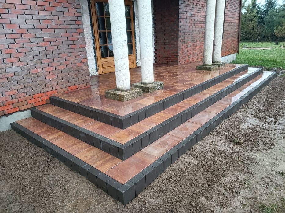 Układanie kostki brukowej , Usługi Brukarskie , Kostka brukowa