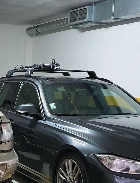 Barras tejadilho Yakima wingbar aero pretas - BMW F