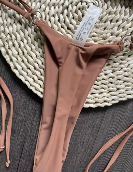 Коричневе Brazilian Bikini Жіночий купальник