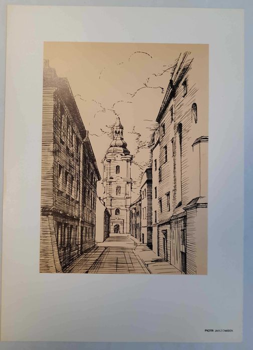 Grafika Piotr Jarzombek Politechnika Poznańska 1981 r