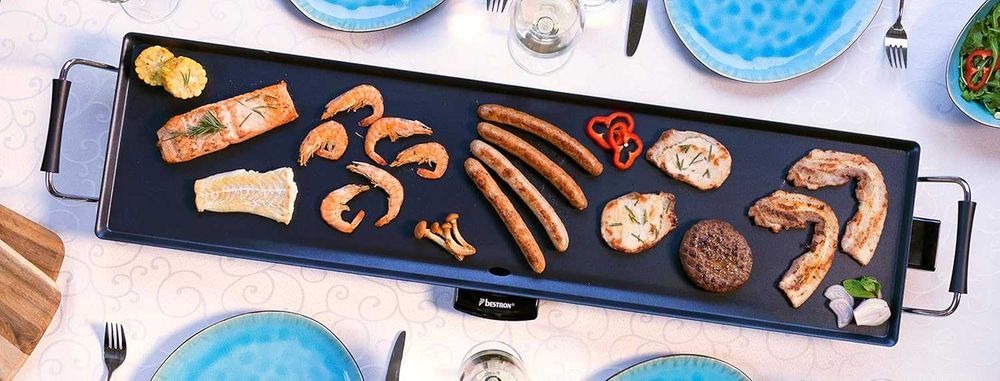 Kontaktowy grill elektryczny Bestron DUŻY