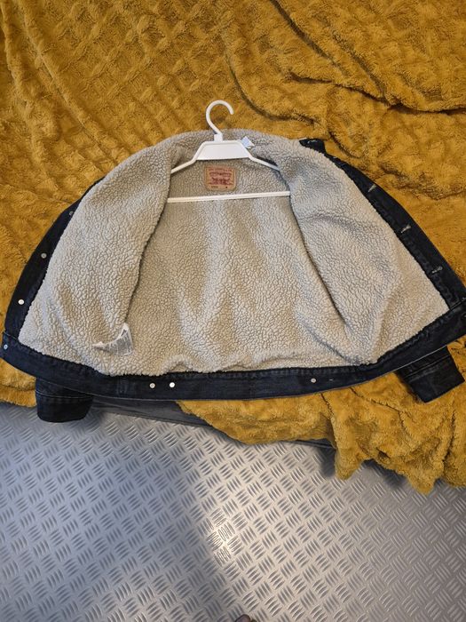 Lewis kurtka jeansowa z kożuszkiem