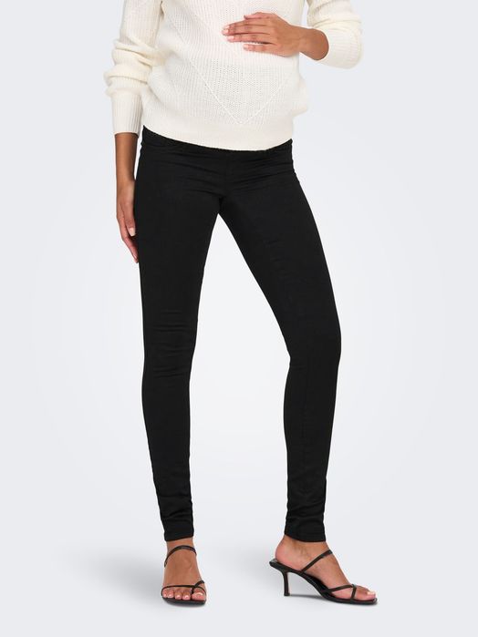 Jeansy ciążowe czarne skinny Only M/34