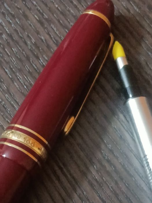 Caneta marcador Montblanc 166 bordeaux